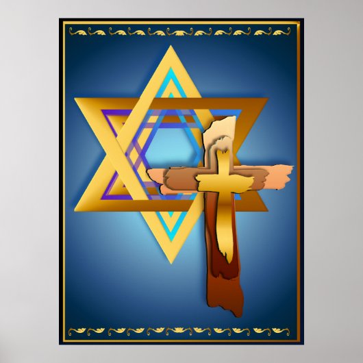 David und Triple Cross Poster (Vorne)