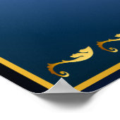 David und Triple Cross Poster (Ecke)