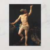 David Victorious, 1780 Postkarte (Vorderseite)