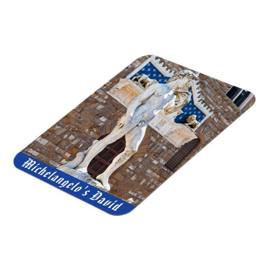 David von Michelangelo - Florenz, Toskana, Italien Magnet (Linke Seite)