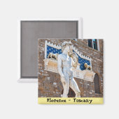 David von Michelangelo - Florenz, Toskana, Italien Magnet (Vorderseite/Rückseite)