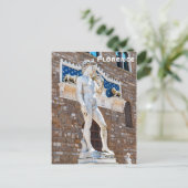 David von Michelangelo - Florenz, Toskana, Italien Postkarte (Stehend Vorderseite)