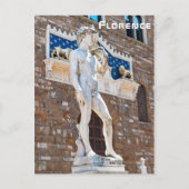 David von Michelangelo - Florenz, Toskana, Italien Postkarte (Vorderseite)