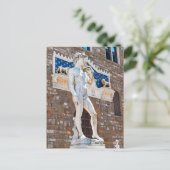 David von Michelangelo - Florenz, Toskana, Italien Postkarte (Stehend Vorderseite)