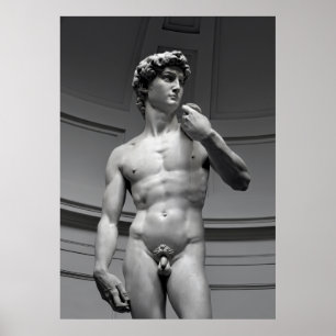 DAVID von MICHELANGELO Poster