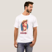 David von michelangelo T - Shirt (Vorne ganz)