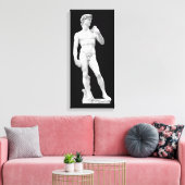 David von Michelangelo Wrapped Canvas Leinwanddruck (Insitu (Wohnzimmer))