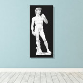 David von Michelangelo Wrapped Canvas Leinwanddruck (Insitu (Holzboden))