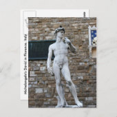 David von Michelanglo Postkarte (Vorne/Hinten)
