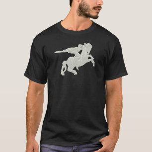 David von Sassoon Սասունցի Դավիթ Schwarzes T-Shirt