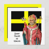 David von Wales (P 001) und Seine Flagge (Vorne/Hinten)