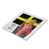 David von Wales (P 001) und Seine Flagge Fliese (Seite)