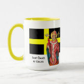 David von Wales (P 001) und Seine Flagge Tasse (Links)