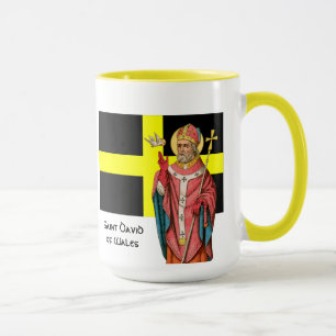 David von Wales (P 001) und Seine Flagge Tasse