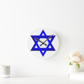 David Wall Clock Runde Wanduhr (Zuhause)