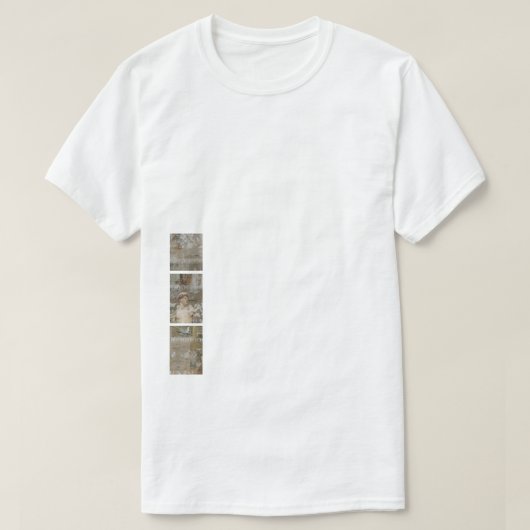 David Who?— Hem Print T-Shirt (Design vorne)