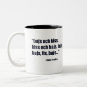 David Zweifarbige Tasse (Links)