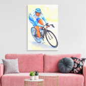 Davide REBELLIN 2005 Wasserfarbe Leinwanddruck (Insitu (Wohnzimmer))