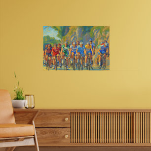 Davide Rebellin Col d'Eze Paris-Nice 2008 Falsches Poster