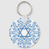 Davidenstern Schlüsselanhänger (Rückseite)