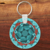 Davidenstern Schlüsselanhänger (Vorderseite)