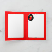 Davidic Dancer Buffalo Karierte Grußkarte Dankeskarte (Innenseite)