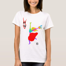 Davidic Dancer mit Tambourine T - Shirt