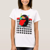 Davidic Dancer mit Tambourine T - Shirt (Vorderseite)