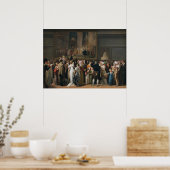 David's Coronation anzeigen Poster (Küche)