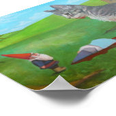 "David's Kummer" Poster (Ecke)