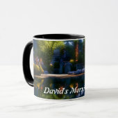 David's Morning Tee Personalisiert anpassbar Tasse (Vorderseite Links)