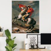 David's Napoleon überquert die Alpen Poster (Heimbüro)