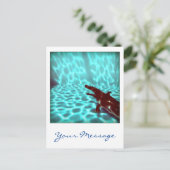 David's Pool 07c04 Custom 3d Computer Art Postkart Postkarte (Stehend Vorderseite)