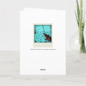 David's Pool 07c04 flou 3d Computer Art card Karte (Rückseite)