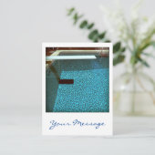 David's Pool 0916 Custom 3d Computer Art Postkarte (Stehend Vorderseite)