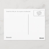 David's Pool 09c06 Custom 3d Computer Art Postkart Postkarte (Rückseite)