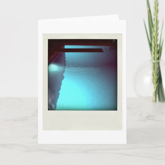 David's Pool 09d07 3d Computer Art Card Karte (Vorderseite)