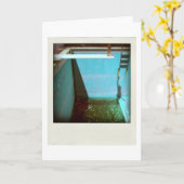 David's Pool 09f21 3d Computer Art Card Karte (Gelbe Blume)