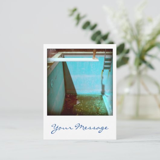 David's Pool 09f21 Custom 3d Computer Art Postkart Postkarte (Stehend Vorderseite)