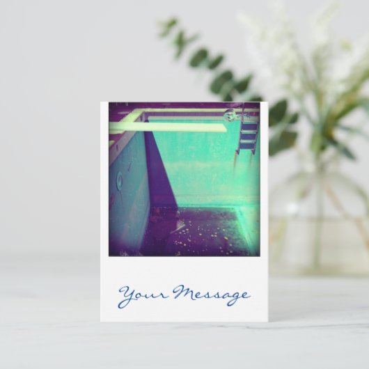 David's Pool 09g05 Custom 3d Computer Art Postkart Postkarte (Stehend Vorderseite)