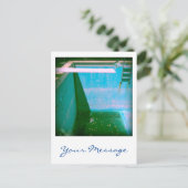 David's Pool 09g05 Custom 3d Computer Art Postkart Postkarte (Stehend Vorderseite)