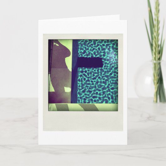 David's Pool 10e05 3d Computer Art card Karte (Vorderseite)