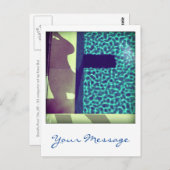 David's Pool 10e05 Custom 3d Computer Art Postkart Postkarte (Vorne/Hinten)