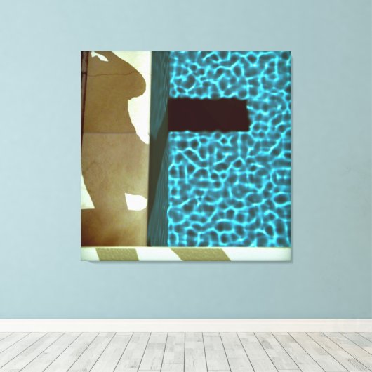 DAVID'S POOL SERIES 10e05 Leinwand (Insitu (Holzboden))