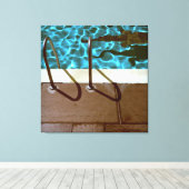 DAVID'S POOL SERIES p06 Leinwand (Insitu (Holzboden))