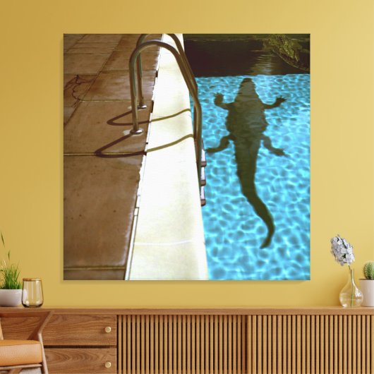 DAVID'S POOL SERIES p08b Leinwand (Insitu (Wohnzimmer))