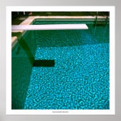 DAVID'S POOL SERIES p09- 3D Computer ART - 32x32 Poster (Vorne)