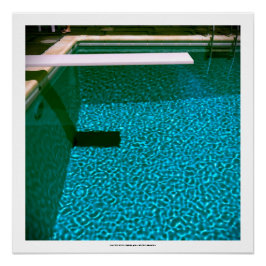 DAVID'S POOL SERIES p09- 3D Computer ART Poster