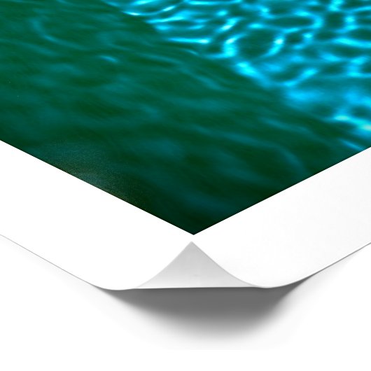 DAVID'S POOL SERIES p09- 3D Computer ART Poster (Ecke)