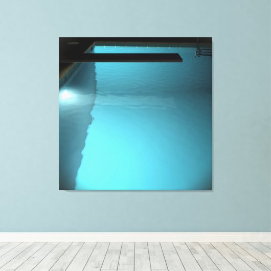 DAVID'S POOL SERIES p09d Leinwand (Insitu (Holzboden))
